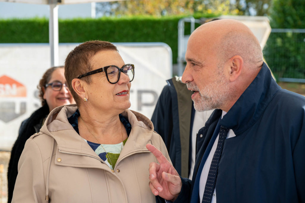 Pose de la première pierre – Résidence autonomie, Saint-Vit — photographie institutionnelle FLORSKA, image 19