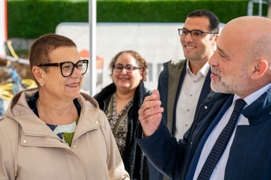 Pose de la première pierre – Résidence autonomie, Saint-Vit — photographie institutionnelle FLORSKA, image 14