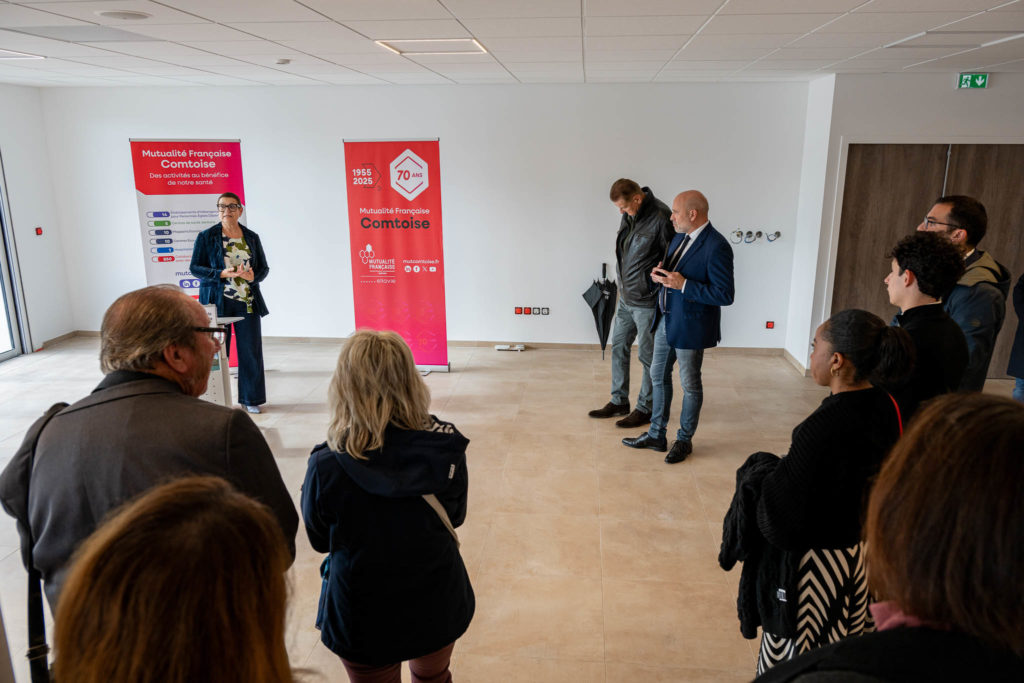 Pose de la première pierre – Résidence autonomie, Saint-Vit — photographie institutionnelle FLORSKA, image 16