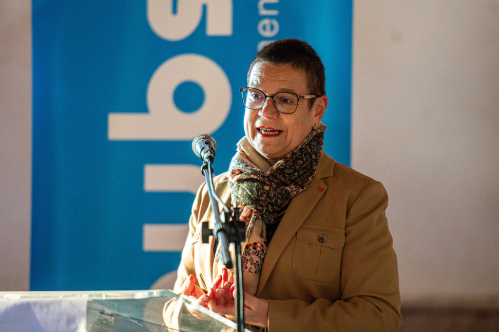 Pose de la première pierre – Besançon — photographie institutionnelle FLORSKA, image 8