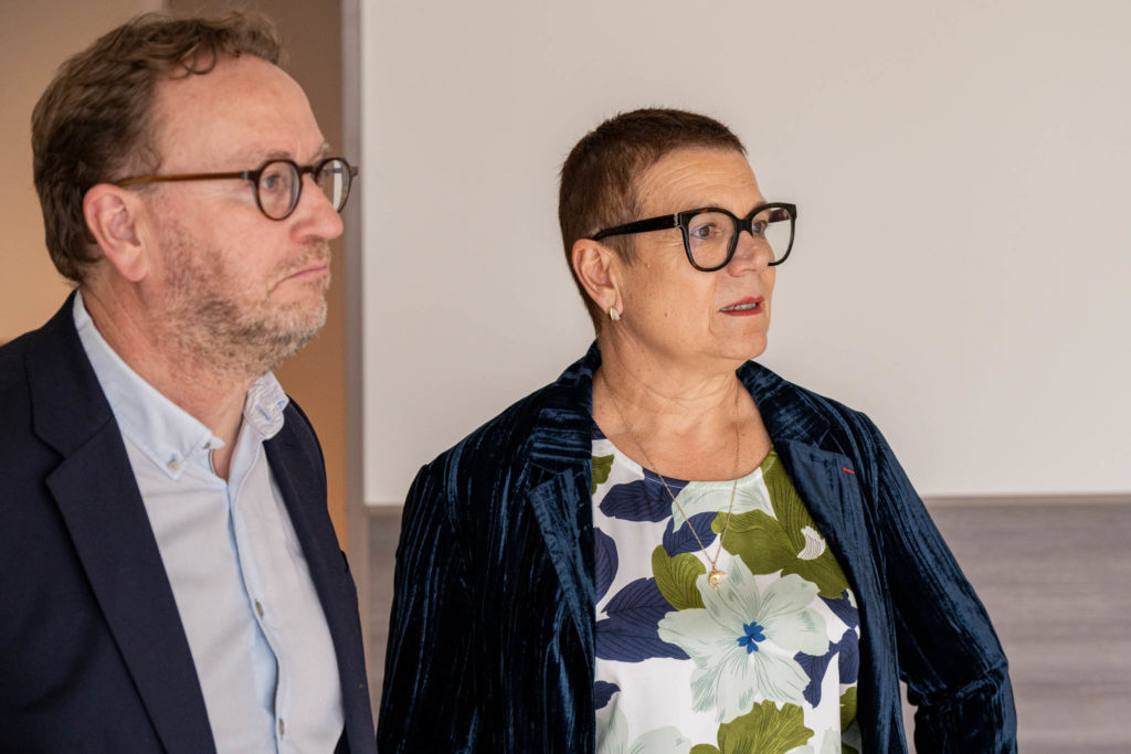 Pose de la première pierre – Résidence autonomie, Saint-Vit — photographie institutionnelle FLORSKA, image 13