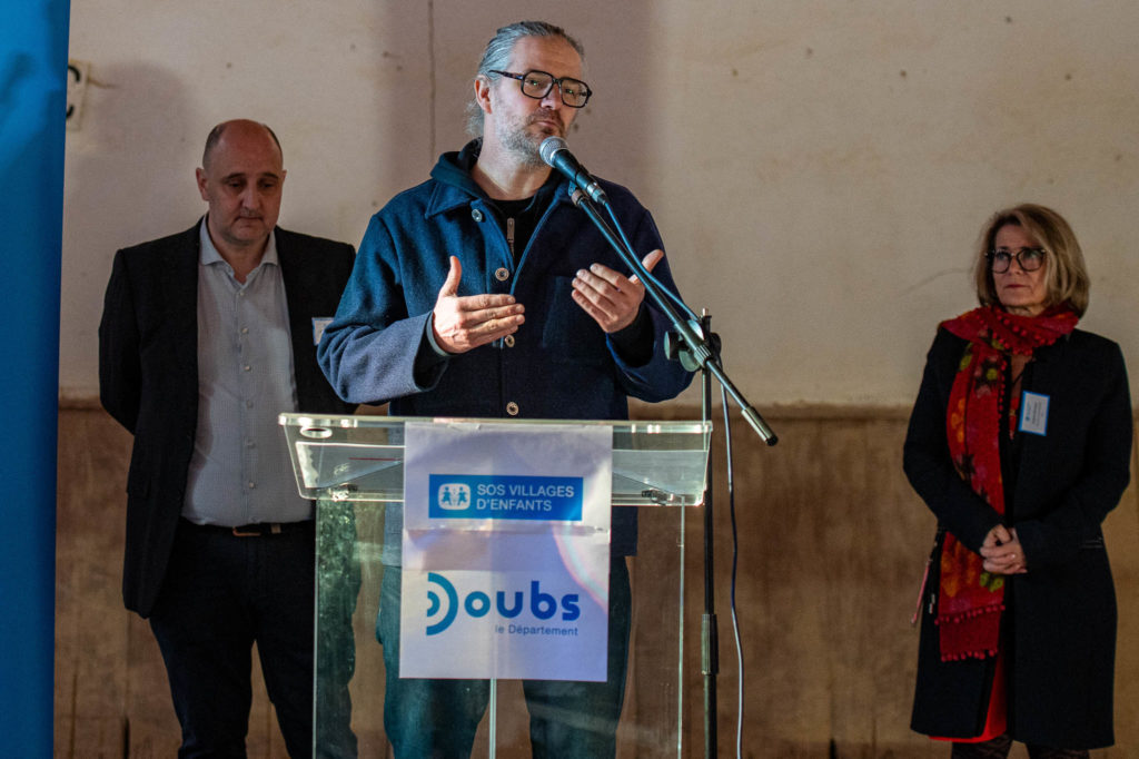 Pose de la première pierre – Besançon — photographie institutionnelle FLORSKA, image 25