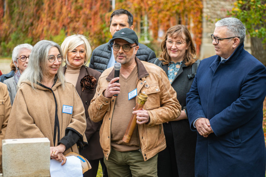 Pose de la première pierre – Besançon — photographie institutionnelle FLORSKA, image 17