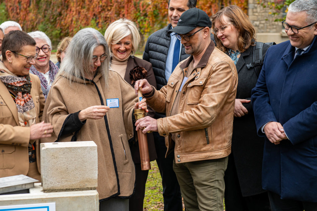 Pose de la première pierre – Besançon — photographie institutionnelle FLORSKA, image 13