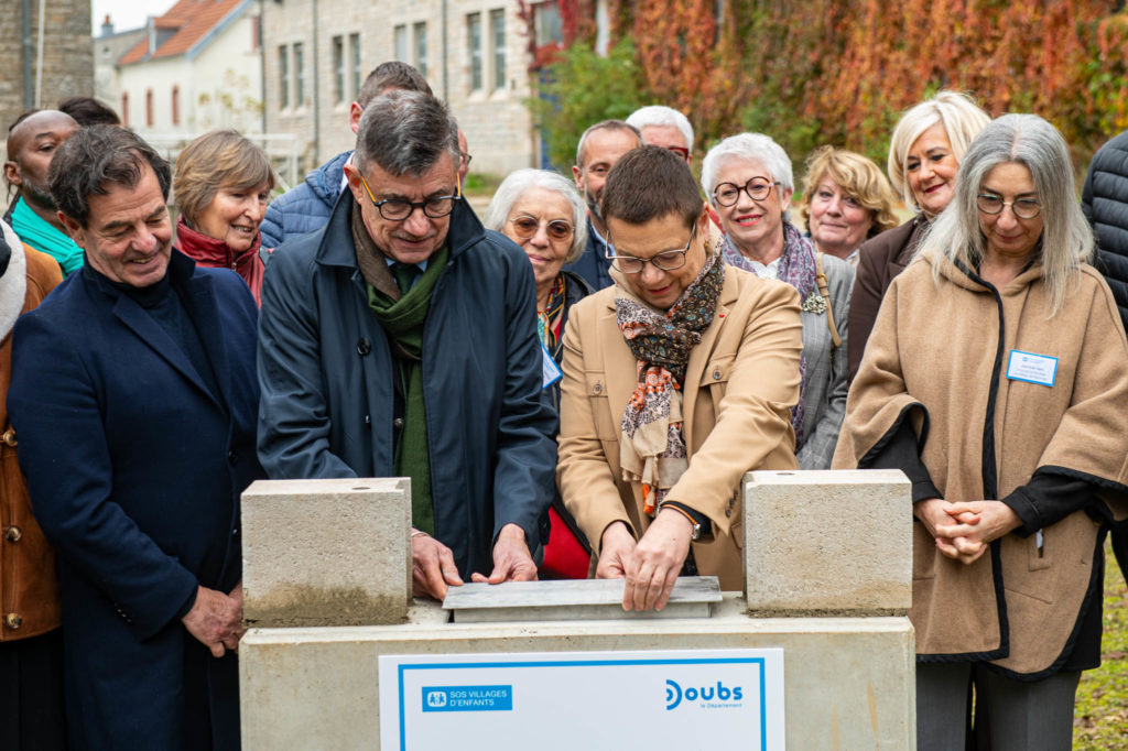 Pose de la première pierre – Besançon — photographie institutionnelle FLORSKA, image 23
