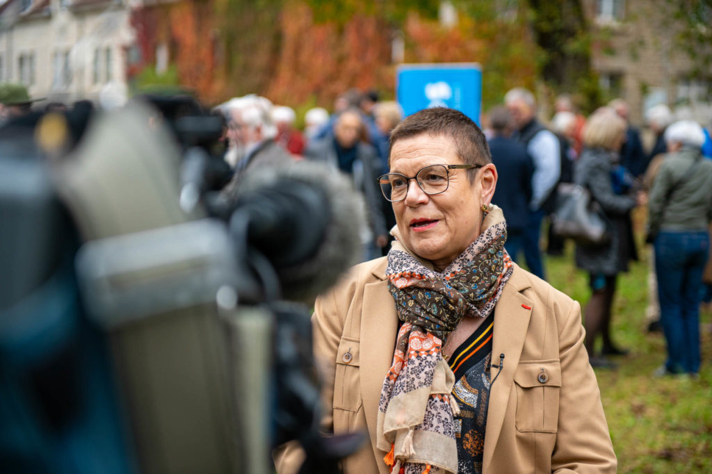 Pose de la première pierre – Besançon — photographie institutionnelle FLORSKA, image 47