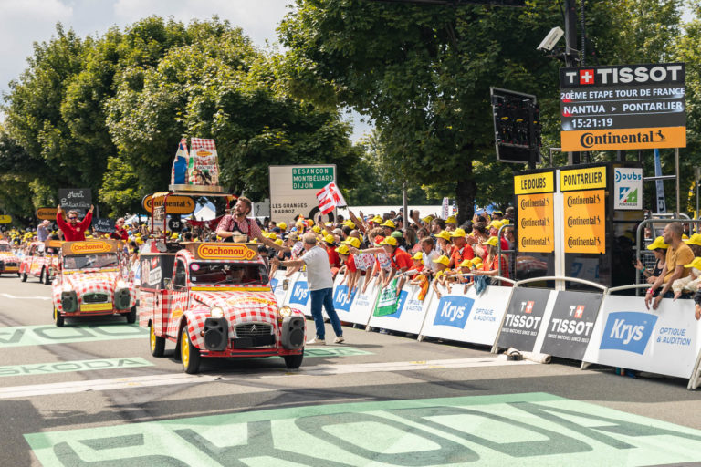 Photo Tour de France 2025 à Pontarlier