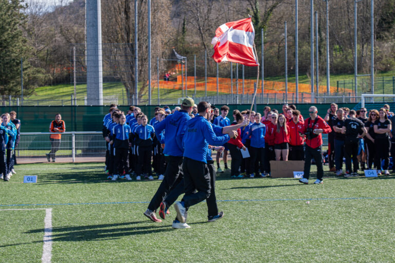 Photo Finale du cross nationale des pompiers 2025