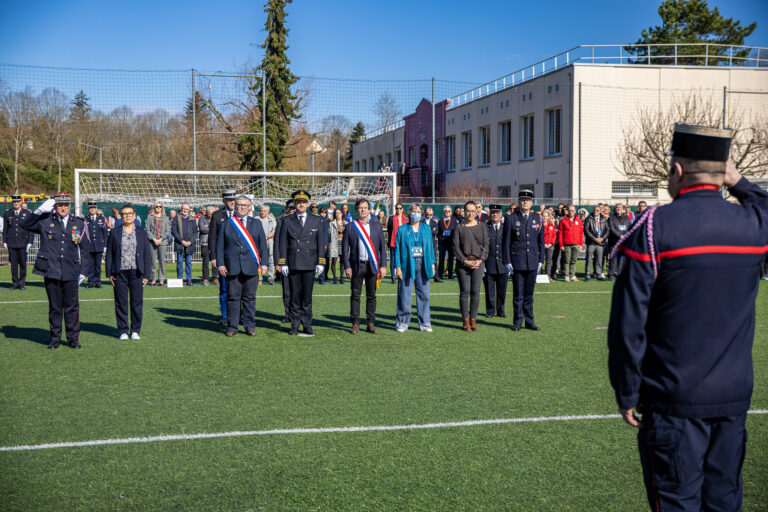 Photo Finale du cross nationale des pompiers 2025