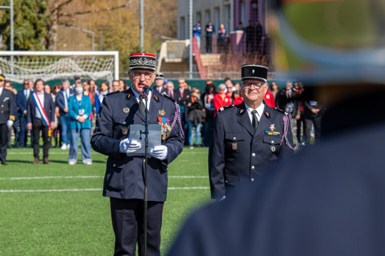 Photo Finale du cross nationale des pompiers 2025