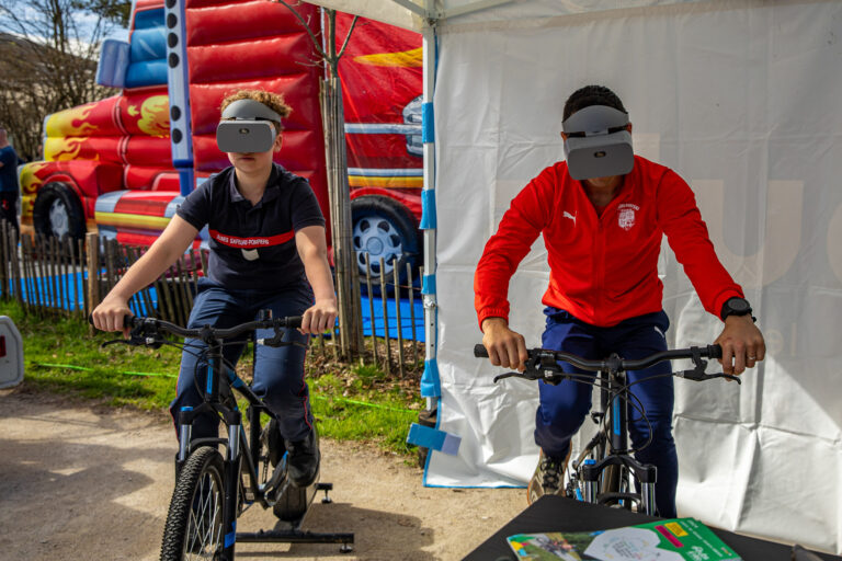 Photo Finale du cross nationale des pompiers 2025