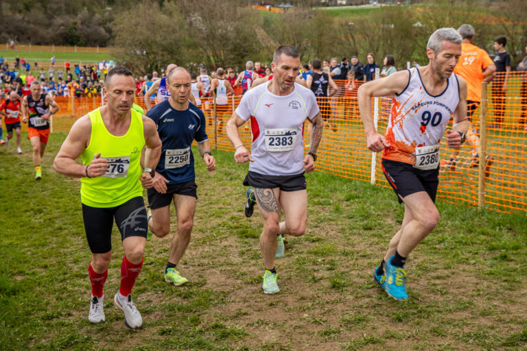 Photo Finale du cross nationale des pompiers 2025