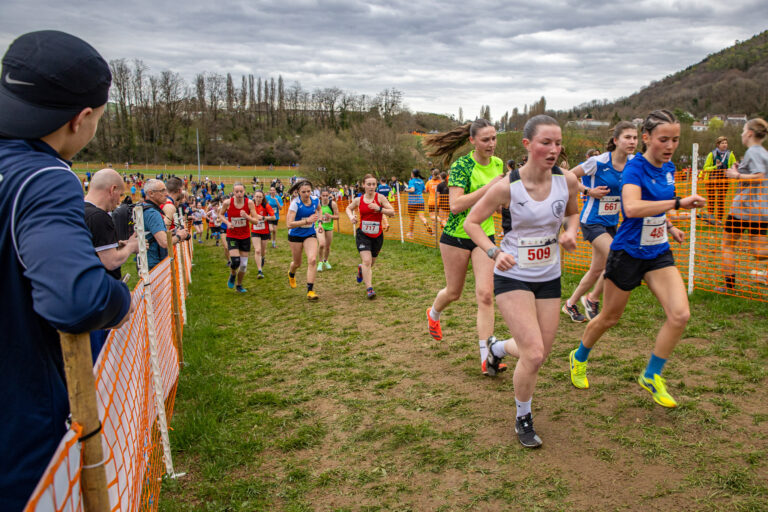 Photo Finale du cross nationale des pompiers 2025