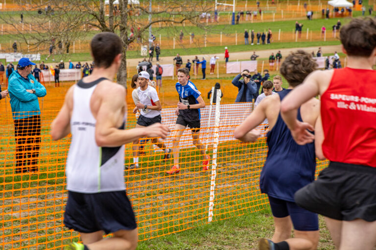 Photo Finale du cross nationale des pompiers 2025