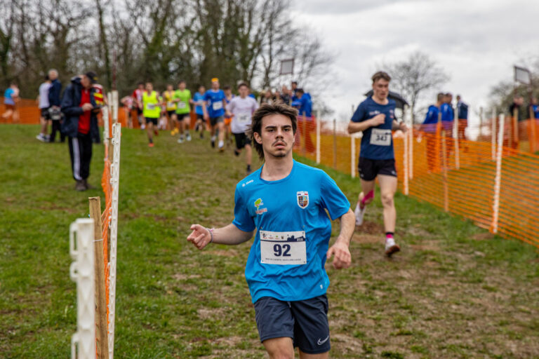 Photo Finale du cross nationale des pompiers 2025
