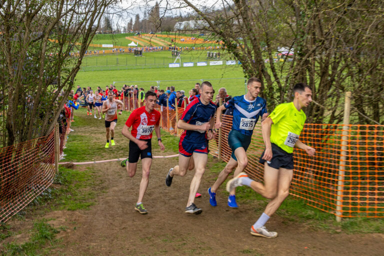Photo Finale du cross nationale des pompiers 2025