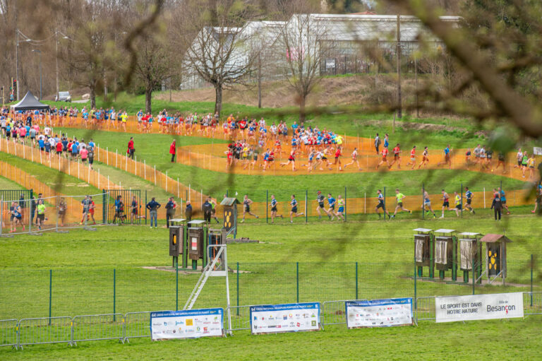 Photo Finale du cross nationale des pompiers 2025