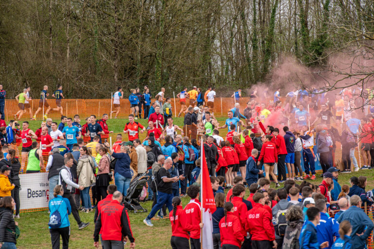Photo Finale du cross nationale des pompiers 2025