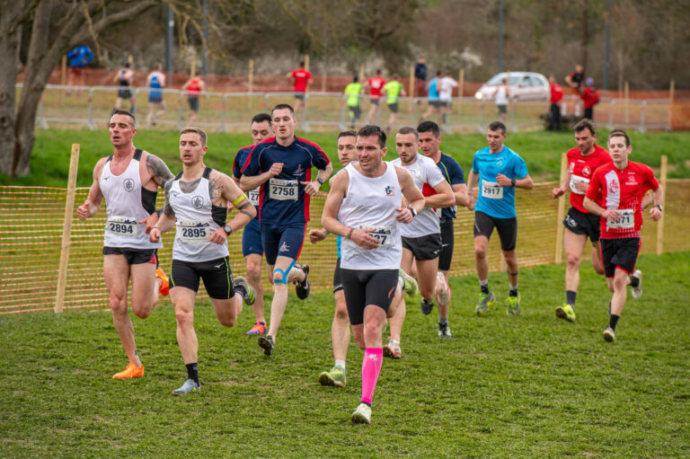 Photo Finale du cross nationale des pompiers 2025