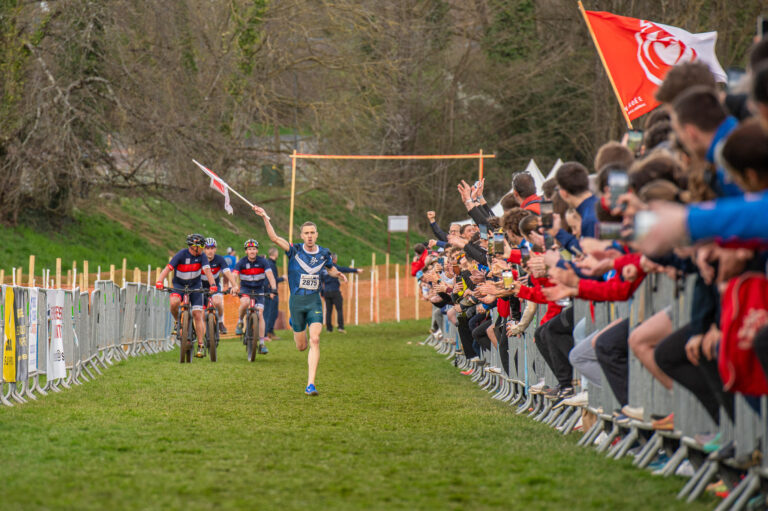 Photo Finale du cross nationale des pompiers 2025