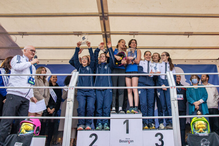 Photo Finale du cross nationale des pompiers 2025