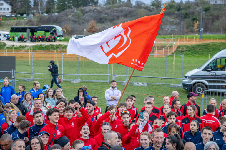 Photo Finale du cross nationale des pompiers 2025