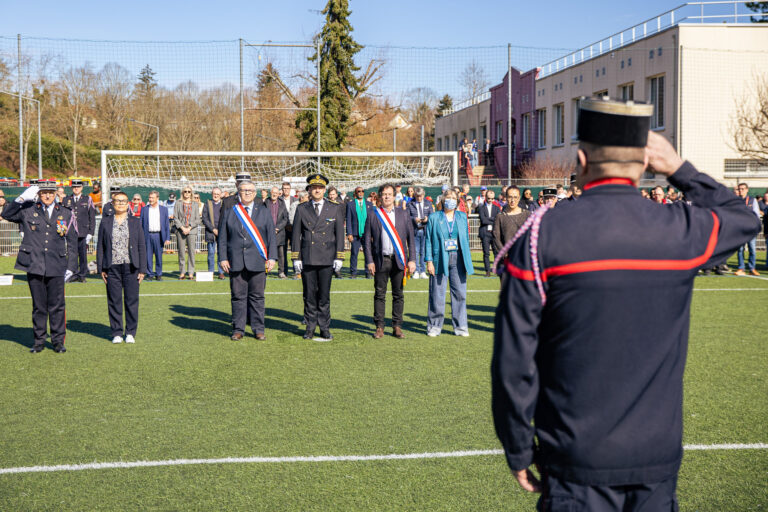 Photo Finale du cross nationale des pompiers 2025