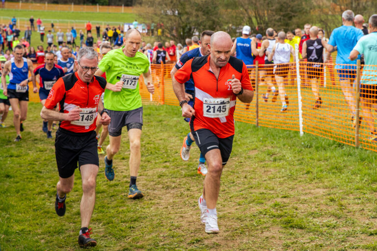 Photo Finale du cross nationale des pompiers 2025