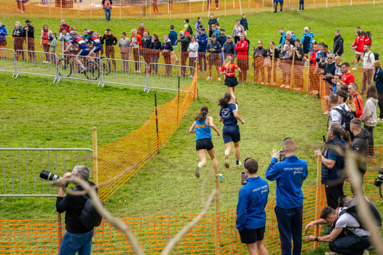 Photo Finale du cross nationale des pompiers 2025