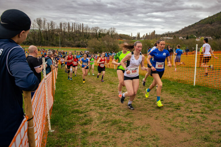 Photo Finale du cross nationale des pompiers 2025