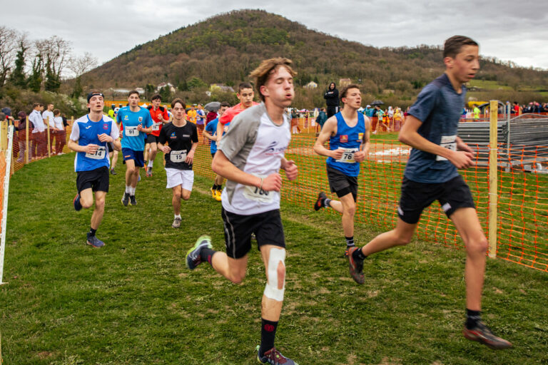 Photo Finale du cross nationale des pompiers 2025