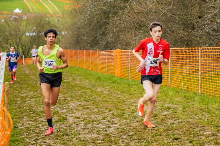 Photo Finale du cross nationale des pompiers 2025