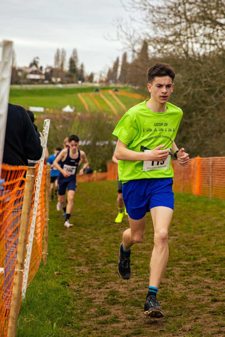 Photo Finale du cross nationale des pompiers 2025