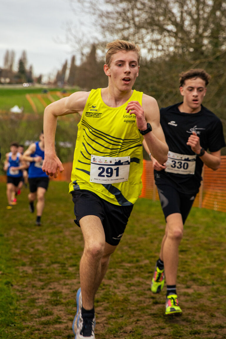 Photo Finale du cross nationale des pompiers 2025