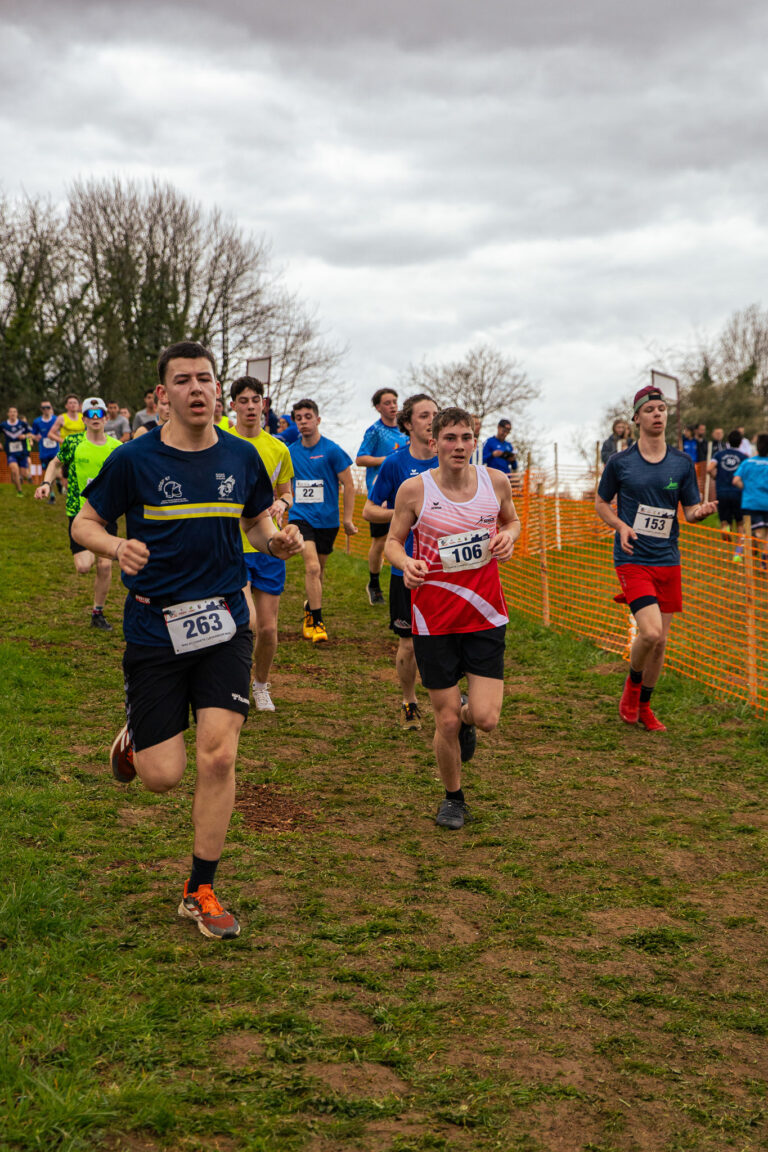 Photo Finale du cross nationale des pompiers 2025