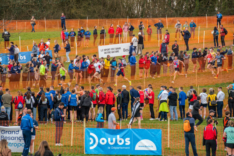 Photo Finale du cross nationale des pompiers 2025