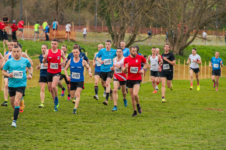 Photo Finale du cross nationale des pompiers 2025