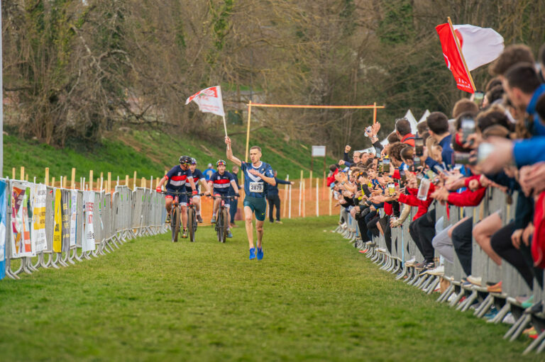 Photo Finale du cross nationale des pompiers 2025