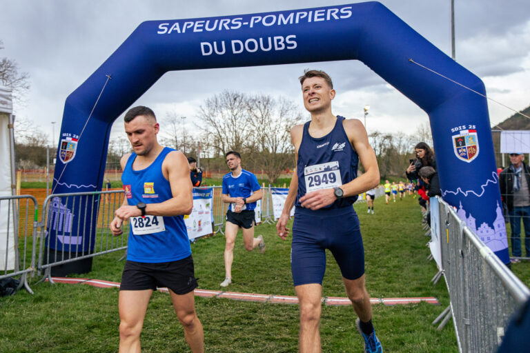 Photo Finale du cross nationale des pompiers 2025