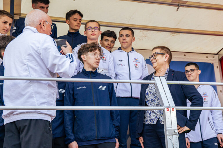 Photo Finale du cross nationale des pompiers 2025