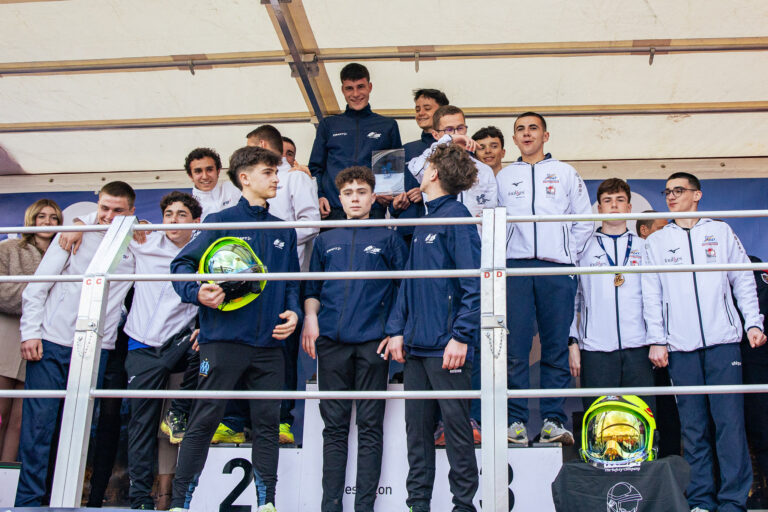 Photo Finale du cross nationale des pompiers 2025