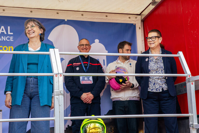 Photo Finale du cross nationale des pompiers 2025