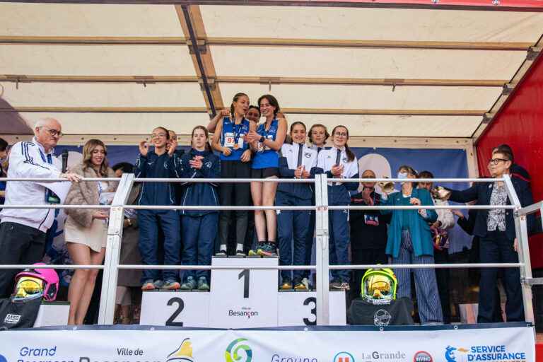 Photo Finale du cross nationale des pompiers 2025