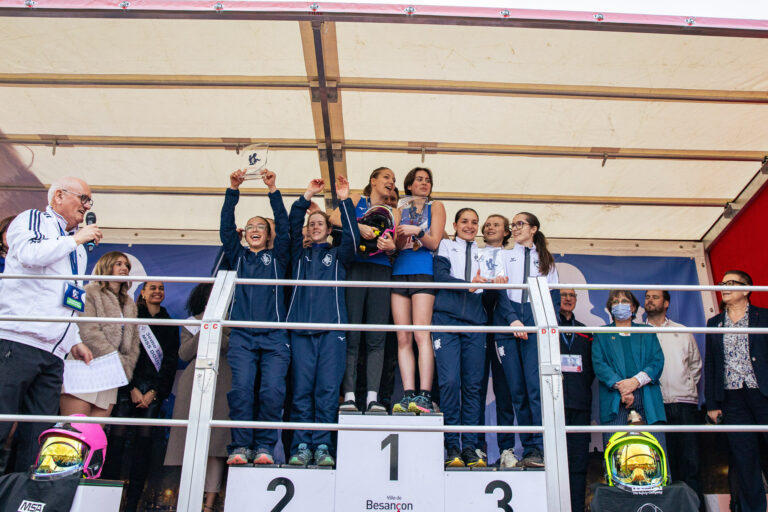 Photo Finale du cross nationale des pompiers 2025