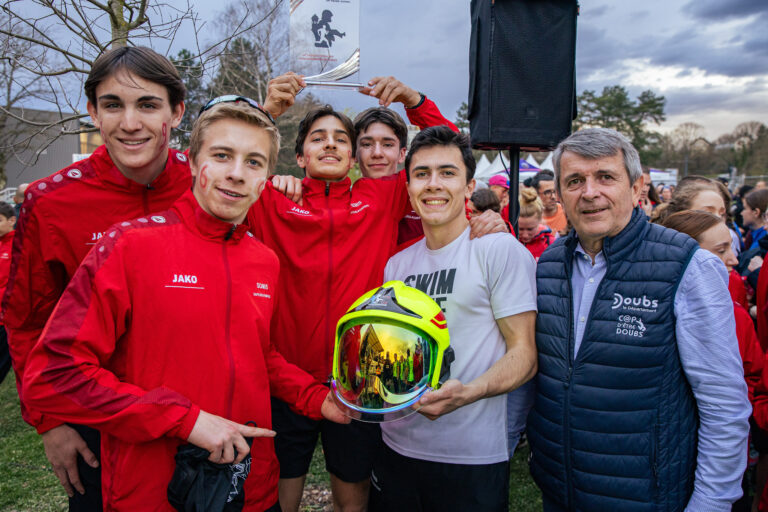 Photo Finale du cross nationale des pompiers 2025