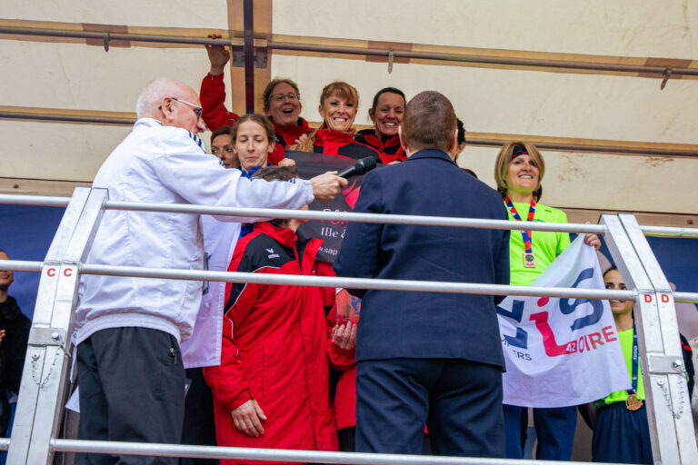 Photo Finale du cross nationale des pompiers 2025