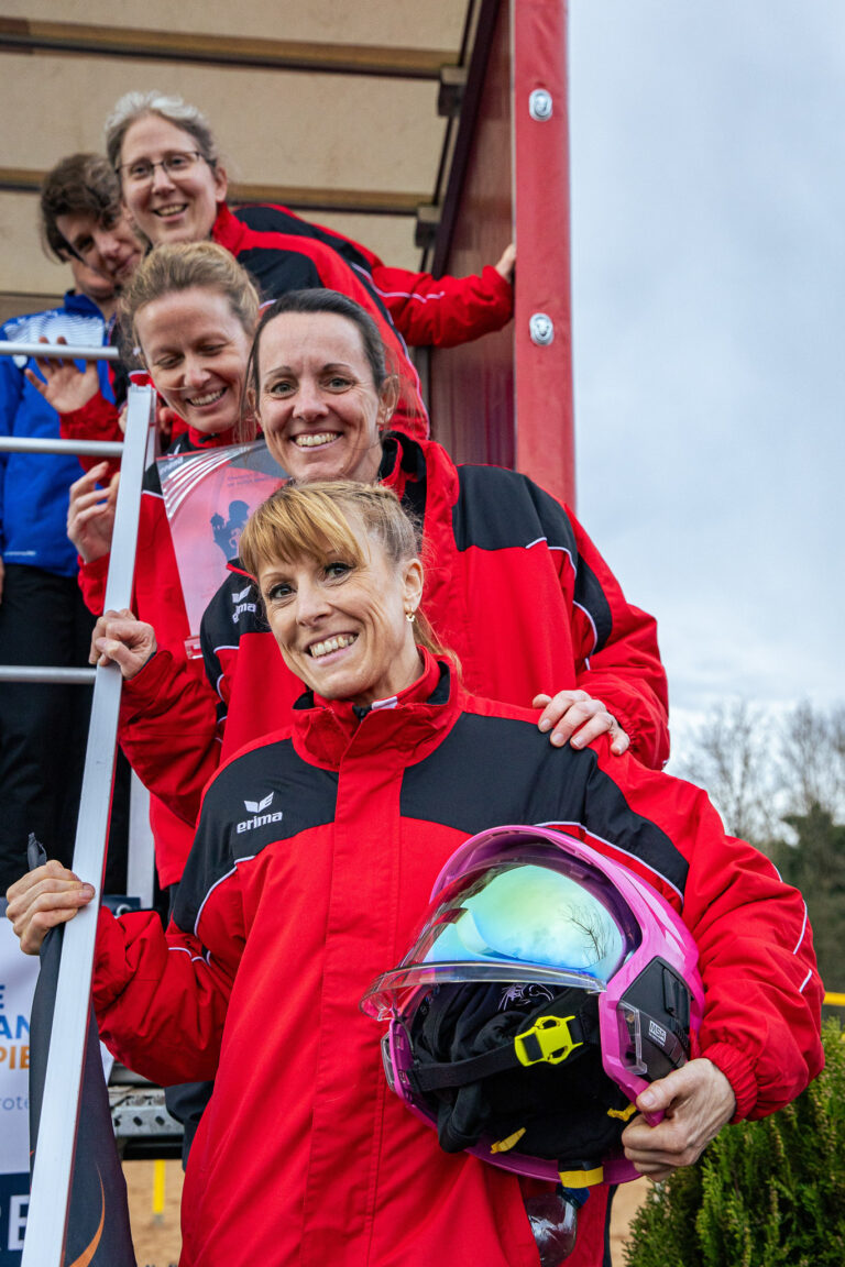 Photo Finale du cross nationale des pompiers 2025