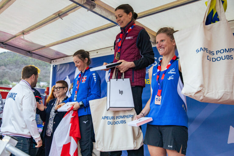 Photo Finale du cross nationale des pompiers 2025