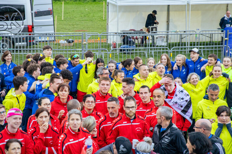 Photo Finale du cross nationale des pompiers 2025